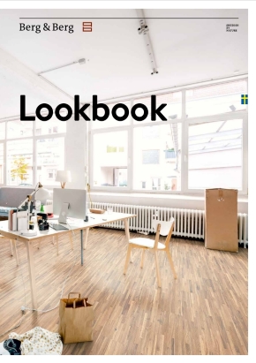 Titel vom neuen Berg & Berg Lookbook mit vielen Parkett-Beispielen zur Inspiration